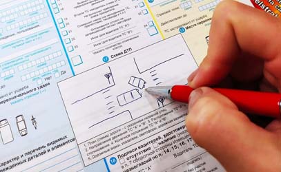 Европротокол при ДТП